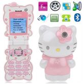 Celular Hello kitty 2 Chips Radio FM Bluetooth