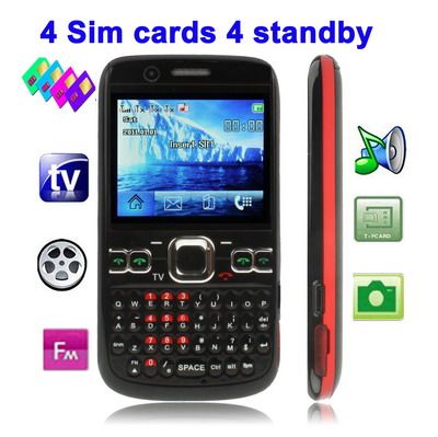 Celular Estilo BlackBerry F52 BLACK